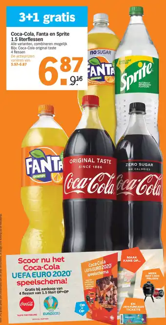 Albert Heijn Coca-Cola, Fanta en Sprite aanbieding