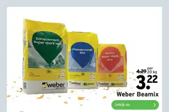 GAMMA Weber Beamix aanbieding