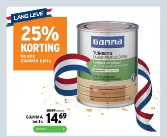 GAMMA Gamma Beits aanbieding