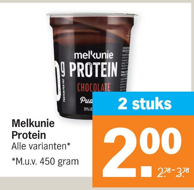 Melkunie Protein aanbieding bij Albert Heijn