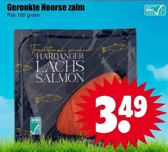 Dirk Gerookte noorse zalm 150g aanbieding