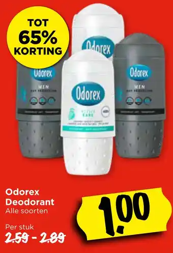 Vomar Voordeelmarkt Odorex Deodorant aanbieding