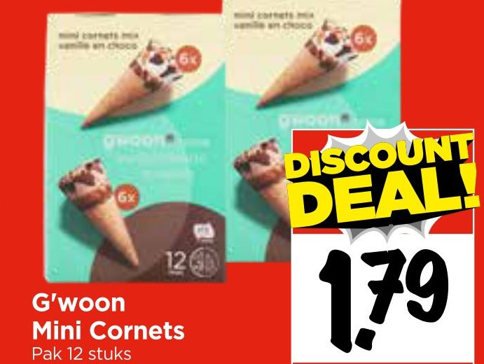 G'woon Mini aanbieding bij Vomar