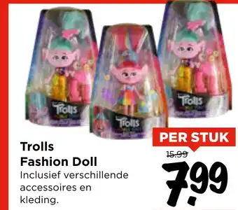 Vomar Voordeelmarkt Trolls Fashion Doll aanbieding