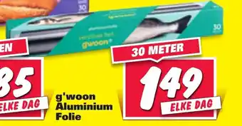 Nettorama G'woon Aluminium folie 30m aanbieding