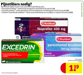 Kruidvat Kruidvat paracetamol 500 mg aanbieding