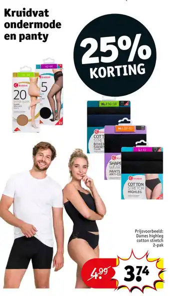 Kruidvat Kruidvat ondermode en panty aanbieding