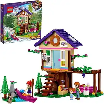 Amazon LEGO 41679 Friends Boshuis Set met Mia, Boomhut, Huis met Wasbeer Dierenfiguur, Speelgo... aanbieding