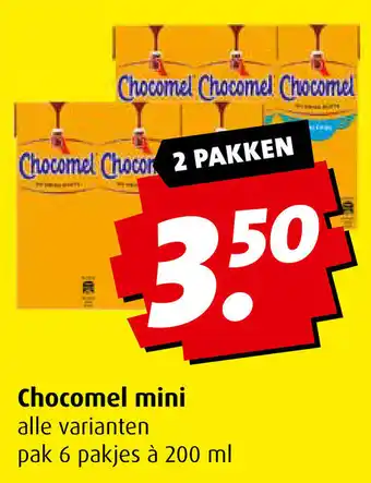 Boni Chocomel mini 200ml aanbieding