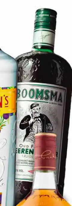 Boni Boomsma jonge pure graanjenever of oud friesche beerenburger aanbieding