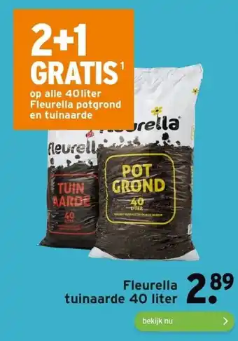 GAMMA Fleurella tuinaarde 40 liter aanbieding