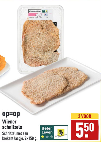 ALDI Wiener schnitzels aanbieding
