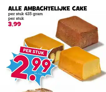 Boon`s Markt ALLE AMBACHTELIJKE CAKE aanbieding