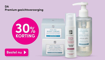DA DA Premium gezichtsverzorging aanbieding