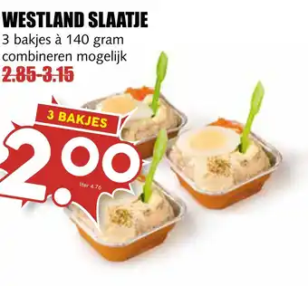 MCD Supermarkt WESTLAND SLAATJE aanbieding