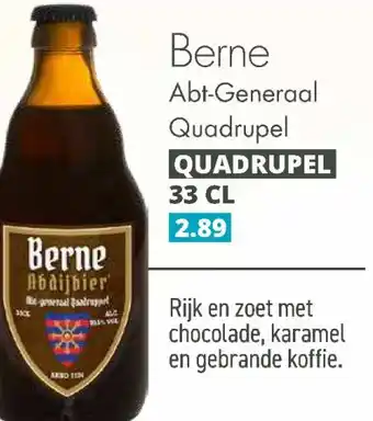 Mitra Berne Abt-Generaal Quadrupel aanbieding