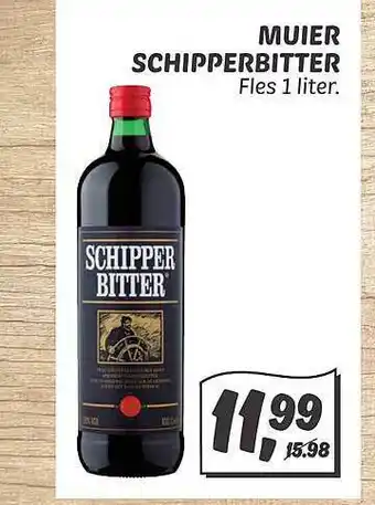 Dekamarkt Muier Schipperbitter aanbieding