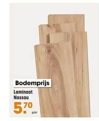 Kwantum Laminaat Nassau aanbieding