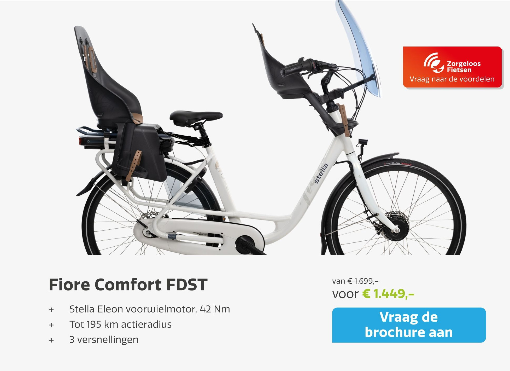 Fiore Comfort FDST aanbieding bij Stella fietsen
