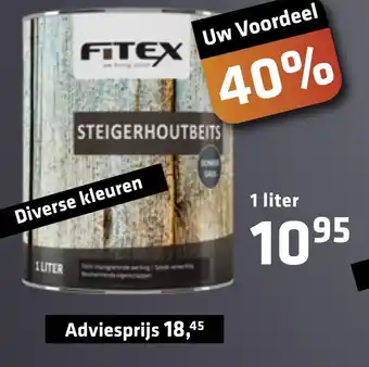 De voordeelmarkt Fitex 1 liter aanbieding