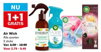 Hoogvliet Air wick aanbieding