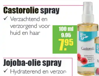 Gezond & Wel Castorolie spray 100 ml aanbieding