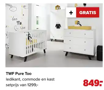 Babypark Twf pure too aanbieding