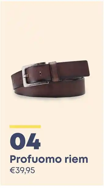 Only for Men Profuomo riem aanbieding