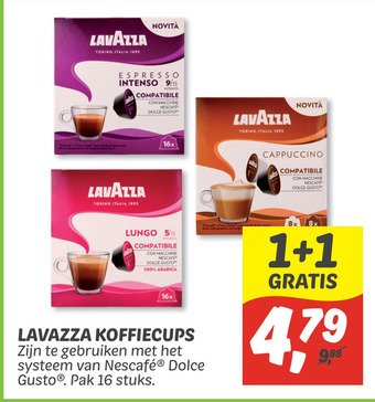 Dekamarkt Lavazza Koffiecups aanbieding