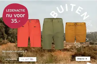 ANWB Bermuda's en shorts aanbieding