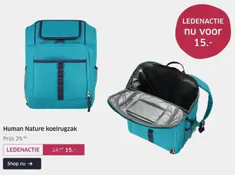 ANWB Human Nature koelrugzak aanbieding