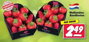 Nettorama Hollandse Aardbeien aanbieding