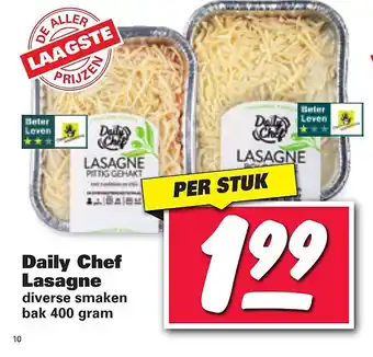 Nettorama Daily Chef Lasagne aanbieding