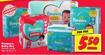 Nettorama Pampers Baby-Dry aanbieding