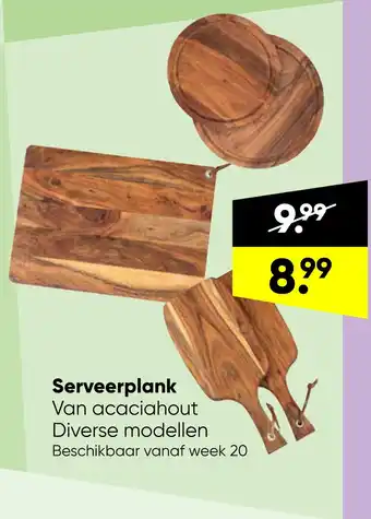 Big Bazar Serveerplank aanbieding