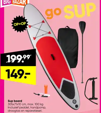 Big Bazar Sup board aanbieding