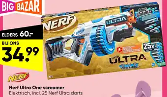 Big Bazar Nerf Ultra One screamer aanbieding