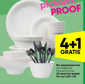 Big Bazar Bio wegwerpservies aanbieding