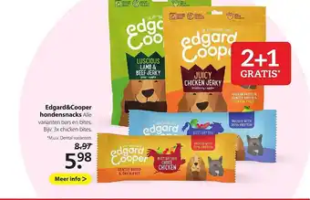 Pets Place Edgard&cooper hondensnacks aanbieding