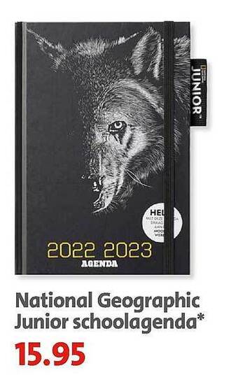 Bruna National Geographic Junior Schoolagenda aanbieding