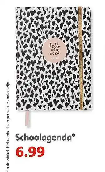 Bruna Schoolagenda aanbieding