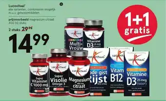 Etos Lucovitaal 1+1 Gratis aanbieding
