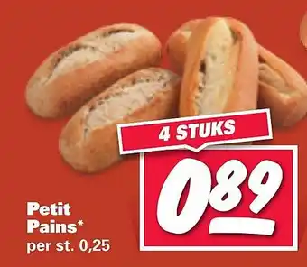 Nettorama Petit pains* aanbieding