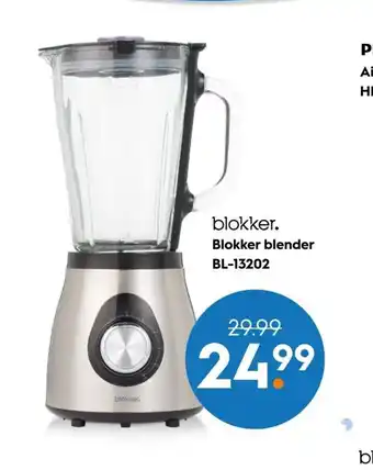 Blokker Blender BL-13202 aanbieding