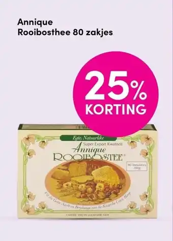 DA Annique rooibosthee 80 zakjes aanbieding