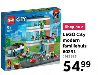 Intertoys LEGO City modern familiehuis aanbieding