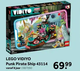 Intertoys Lego vidiyo punk pirate ship 43114 aanbieding