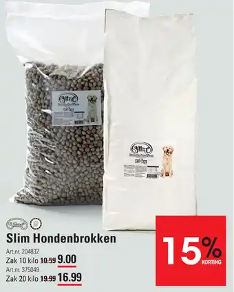 De Kweker Slim hondenbrokken aanbieding