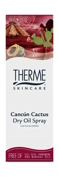 Drogisterij.net Therme Cancun Cactus Dry Oil Spray aanbieding