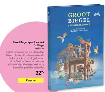 The Read Shop Groot biegel sprookjesboek aanbieding